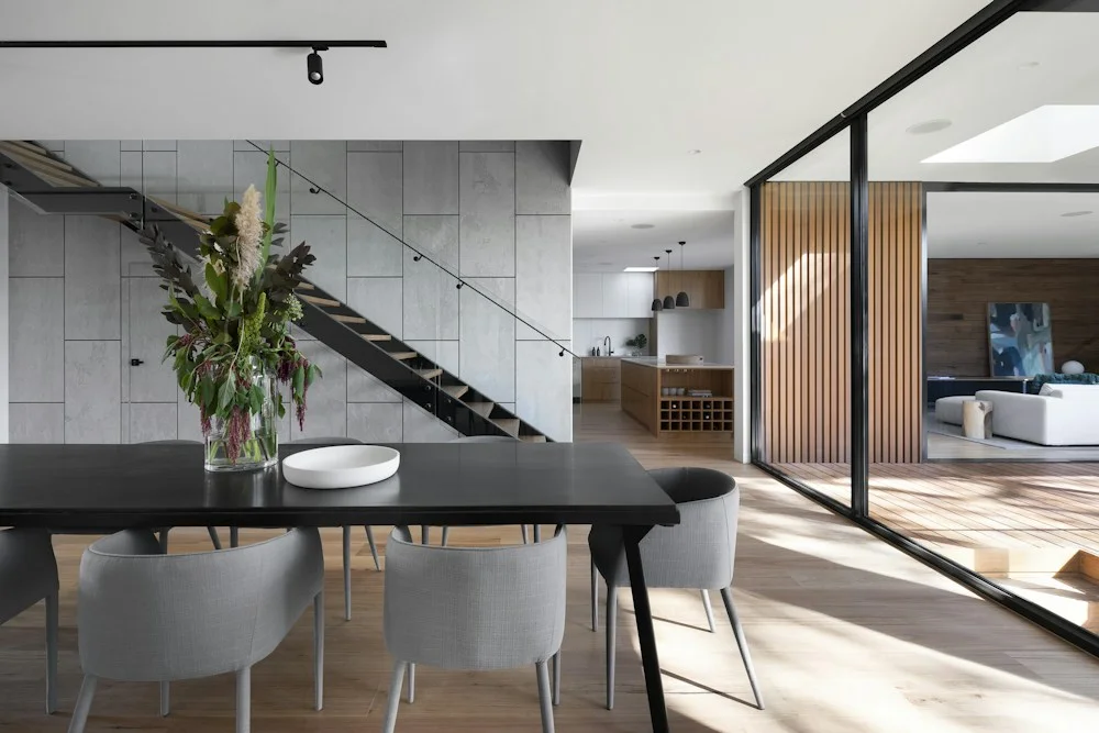 Thoughtfully finished home with an open, light-filled living space